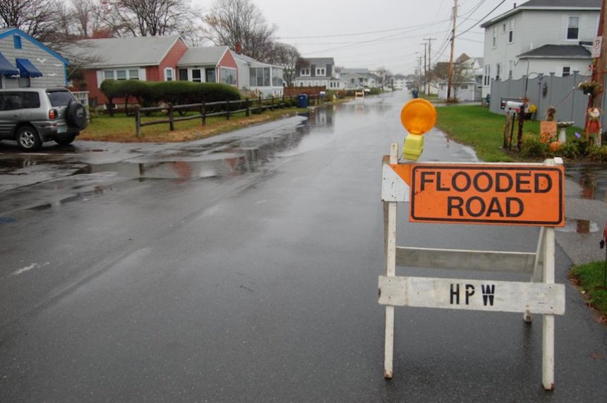 Seacoast Roads Under New Threat from Rising Sea Level